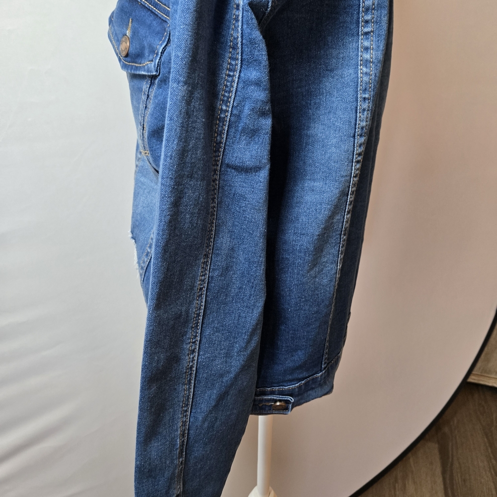 Rina Rossi Blue Jean Jacket New With Tags - Picture 8 of 12